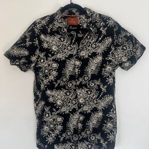 Floral Black Shirt